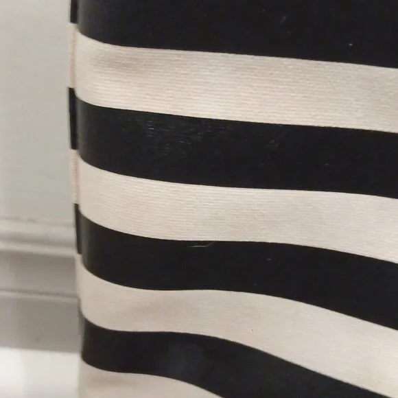 Kate Spade Splash Out Stripe Sunglasses Beach Tote - Picture 9 of 16